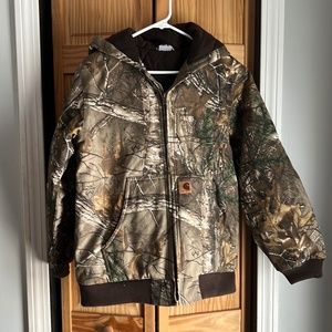 Carhartt Boys' Realtree Camo Active Jacket 18-20
